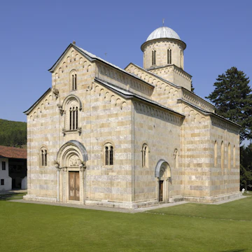 Visoki Decani monastery; Shutterstock ID 50370370