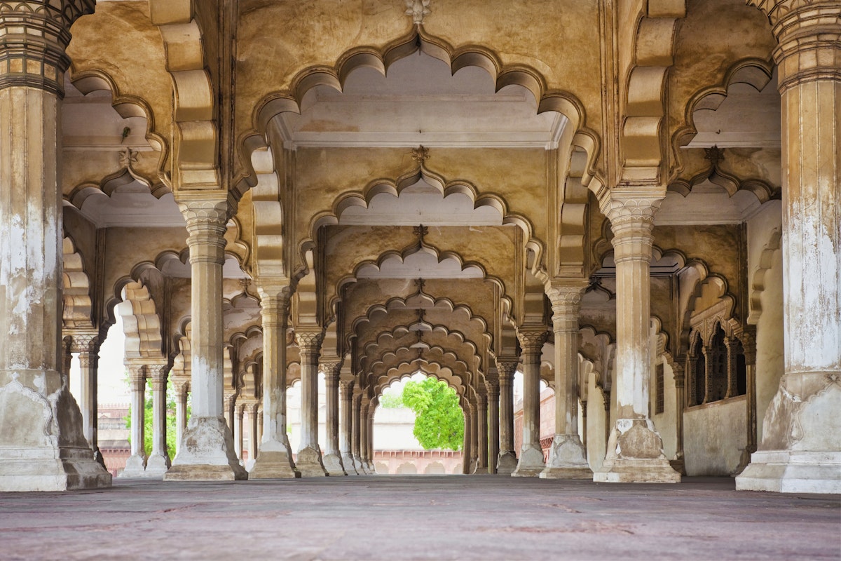 India, Uttar Pradesh, Agra, Agra Fort, Hall of Public Audience