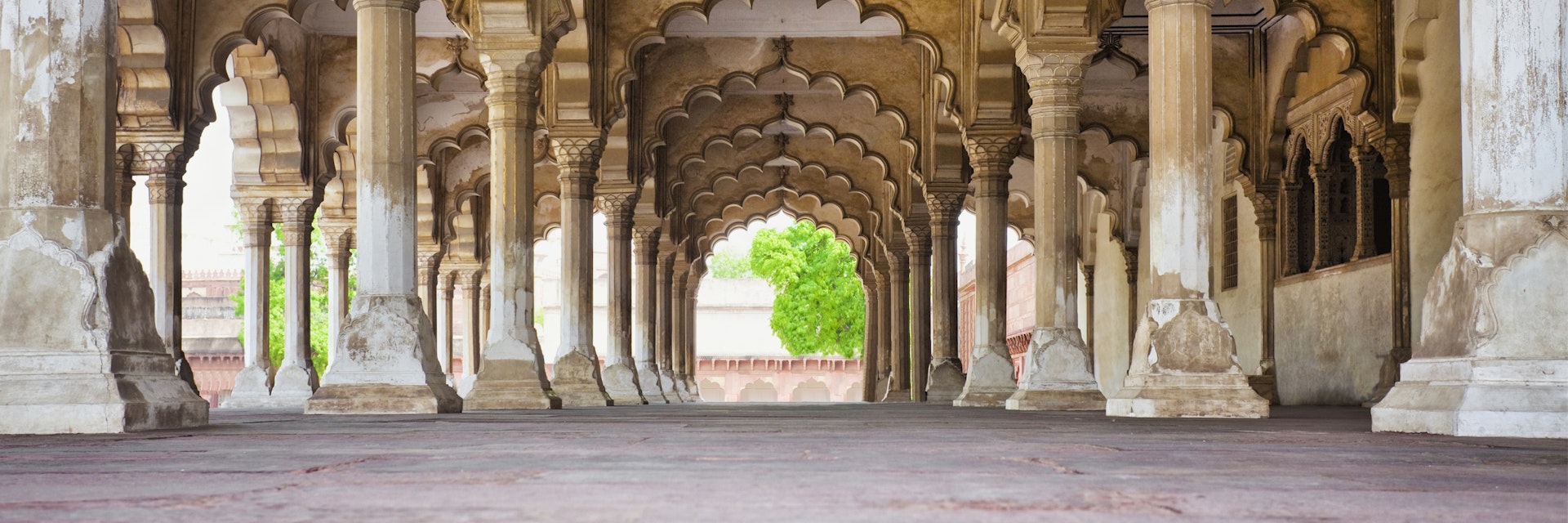 India, Uttar Pradesh, Agra, Agra Fort, Hall of Public Audience