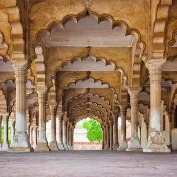 India, Uttar Pradesh, Agra, Agra Fort, Hall of Public Audience