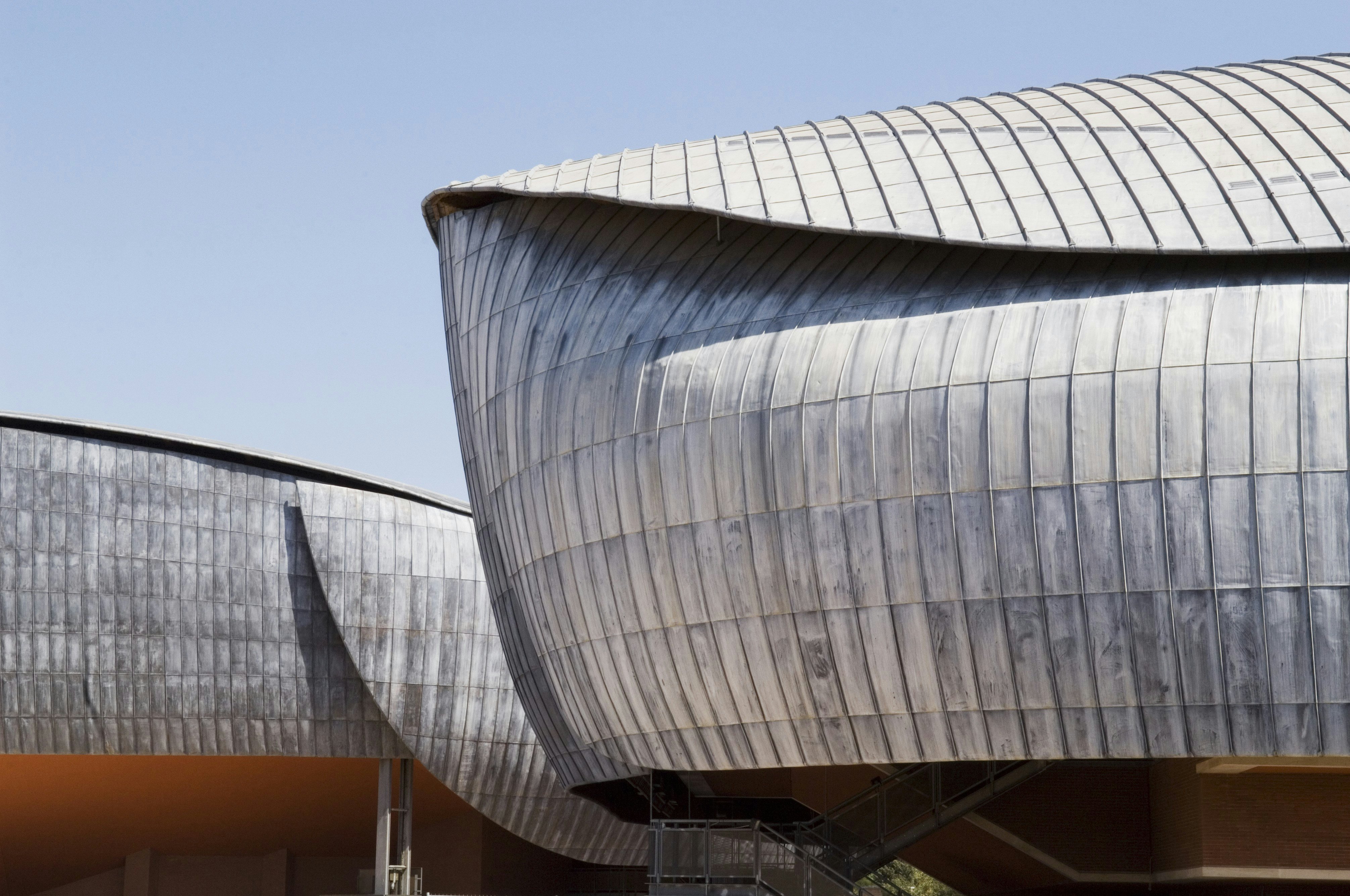 Auditorium Parco della Musica, Villa Borghese area.  Architect Renzo Piano Building Workshop