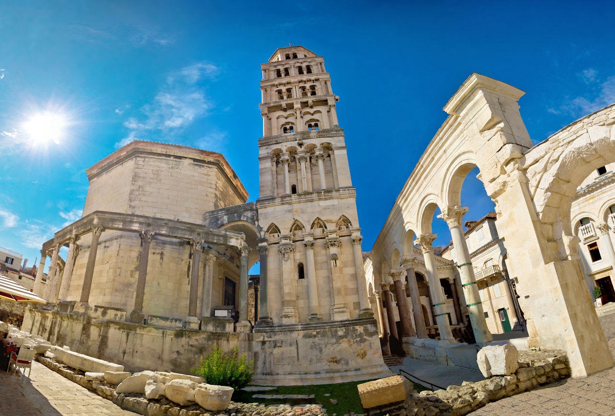 500px Photo ID: 102534255 - Diocletian palace UNESCO world heritage site in Split, Dalmatia, Croatia