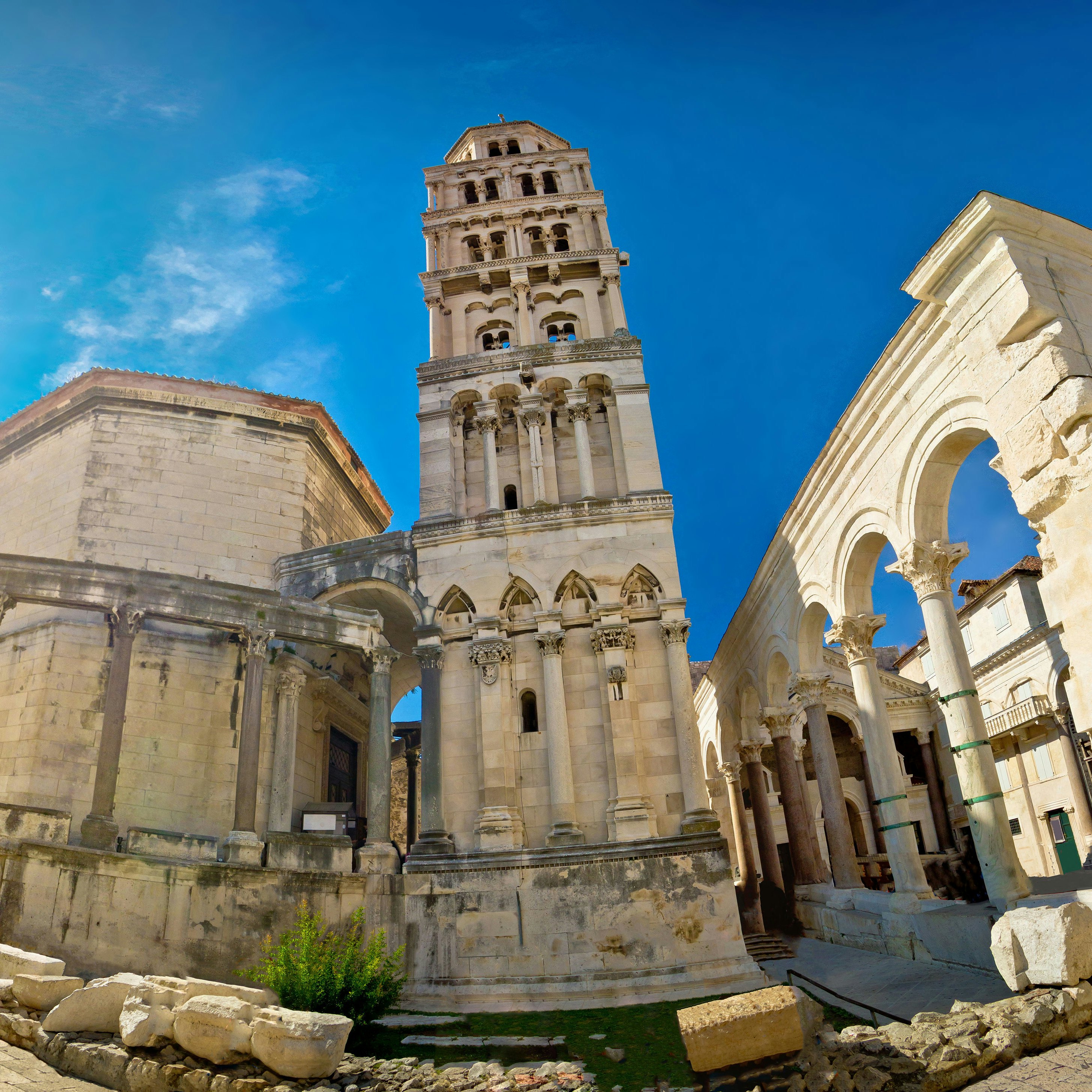 500px Photo ID: 102534255 - Diocletian palace UNESCO world heritage site in Split, Dalmatia, Croatia