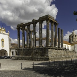 Roman temple of Diana, Evora, Portugal