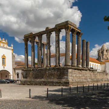 Roman temple of Diana, Evora, Portugal