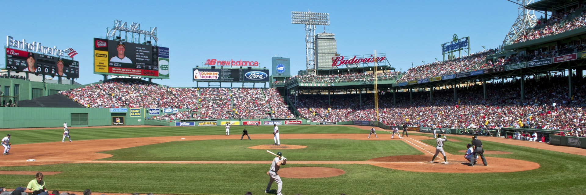 Baseball game, Boston Red Sox Nation, Fenway Park, Boston, Massachusetts, USA