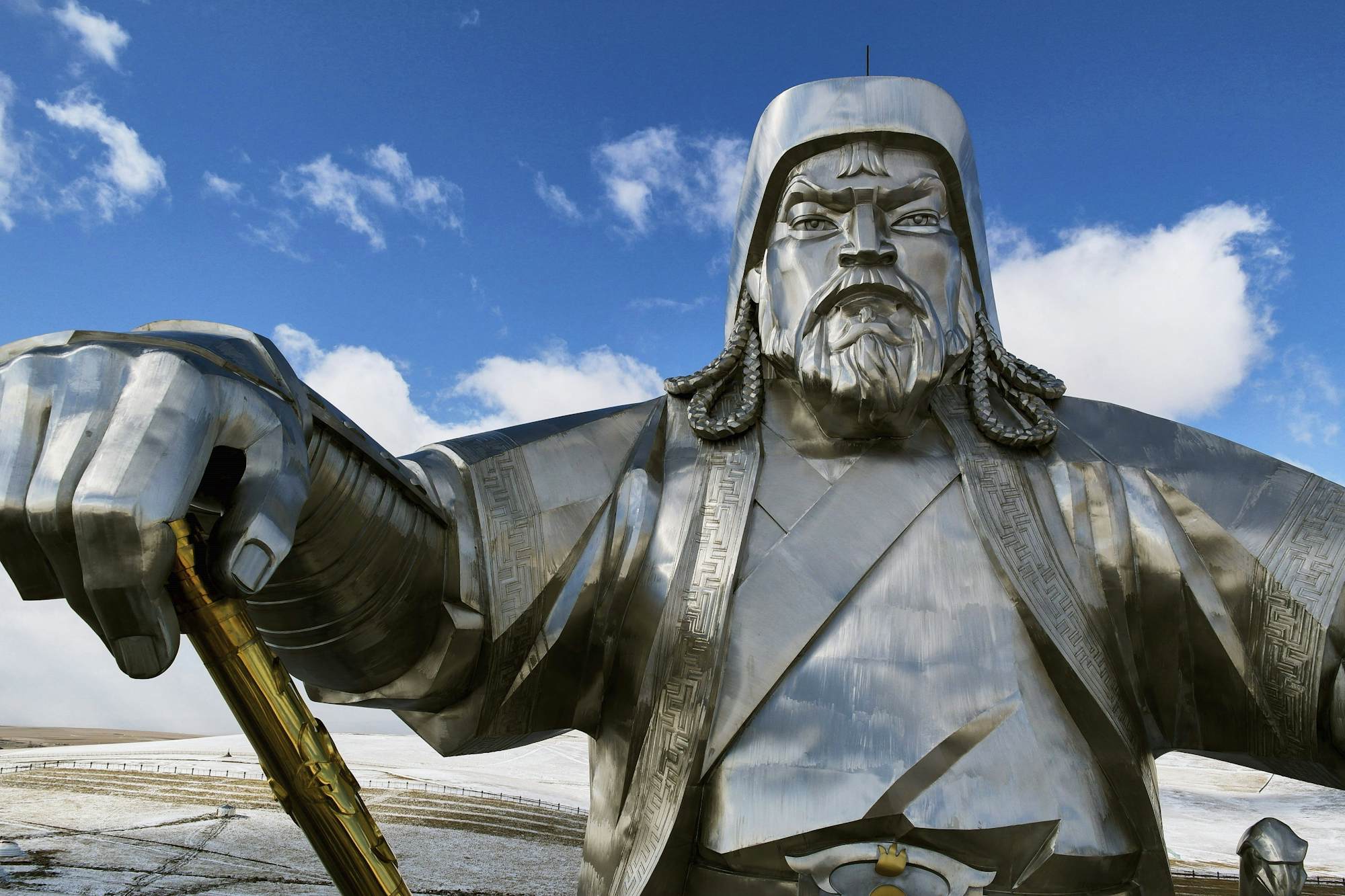 Chinggis Khaan Statue Complex Sights Lonely
