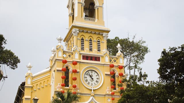 Cha Tam Church on DL Tran Hung Dao in Cholon.