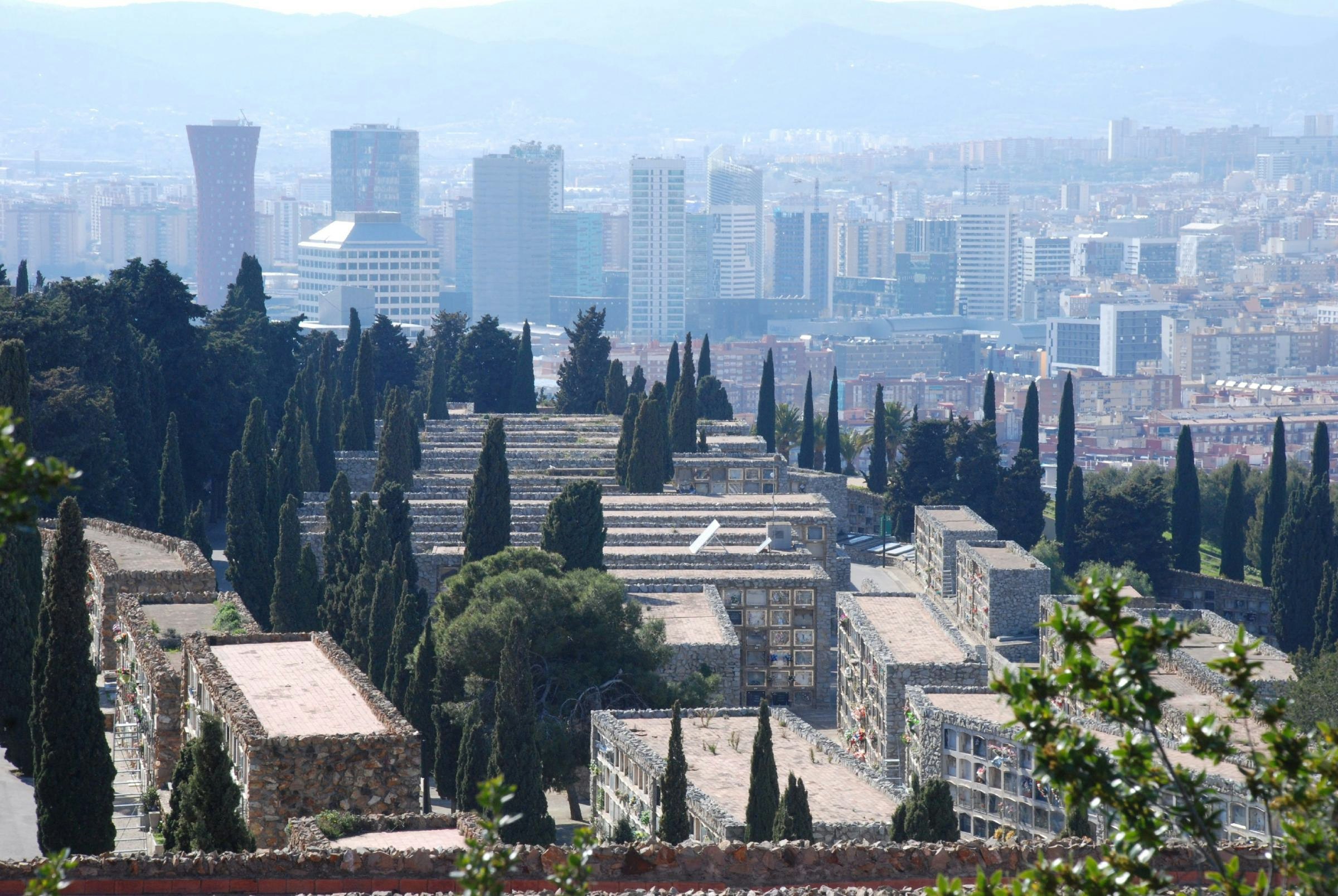 View over the Cementiri del Sud-Oest
