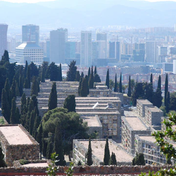 View over the Cementiri del Sud-Oest