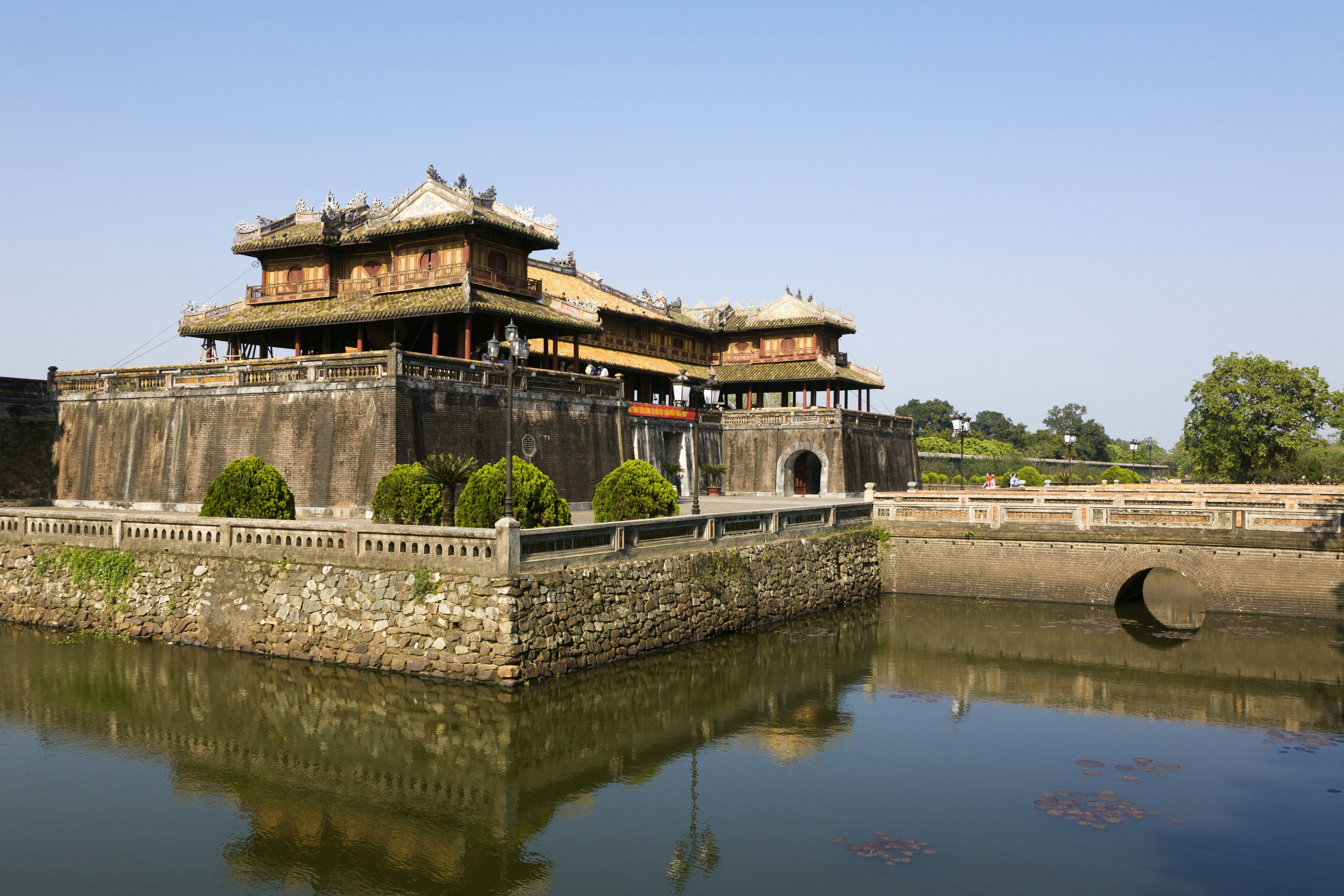 Ngo Mon Gate leading into Imperial Enclosure of Hue Citadel.