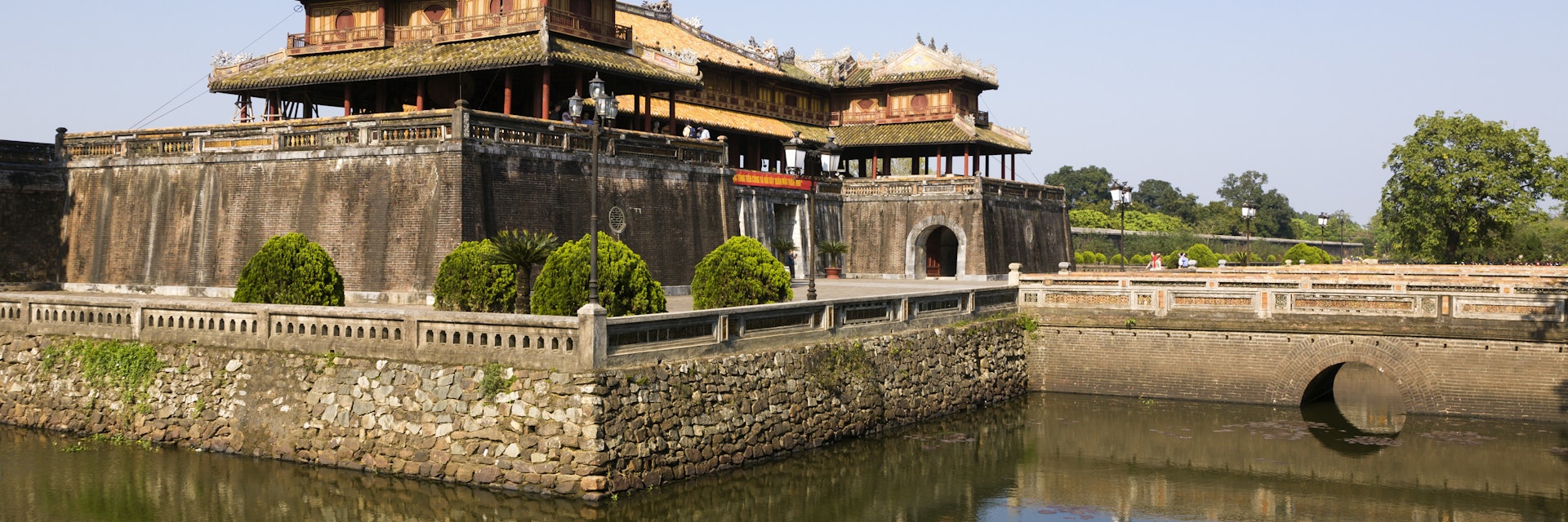 Ngo Mon Gate leading into Imperial Enclosure of Hue Citadel.