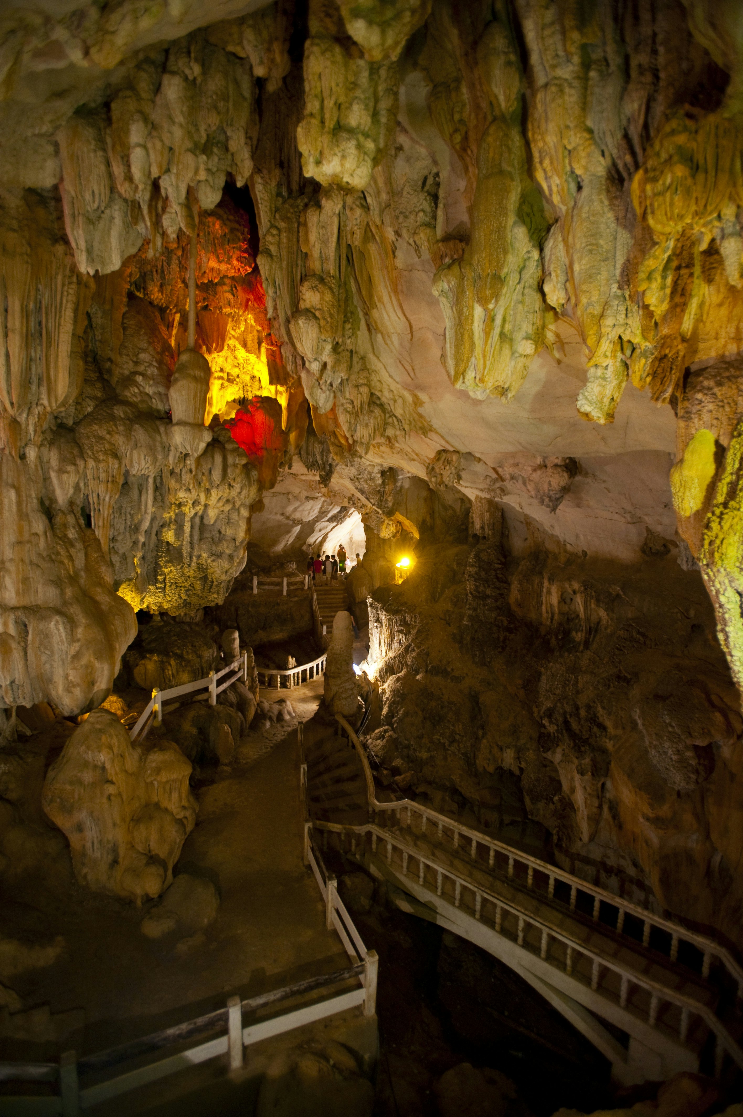 Inside Tham Jang cave near Vang Vieng.