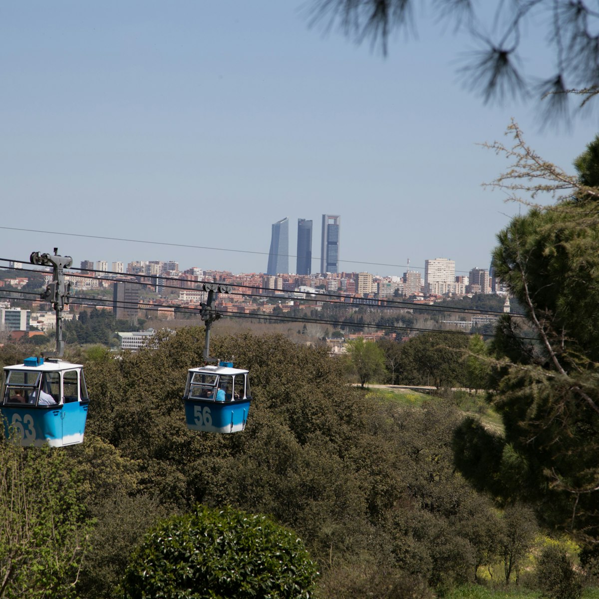 Madrid cable car