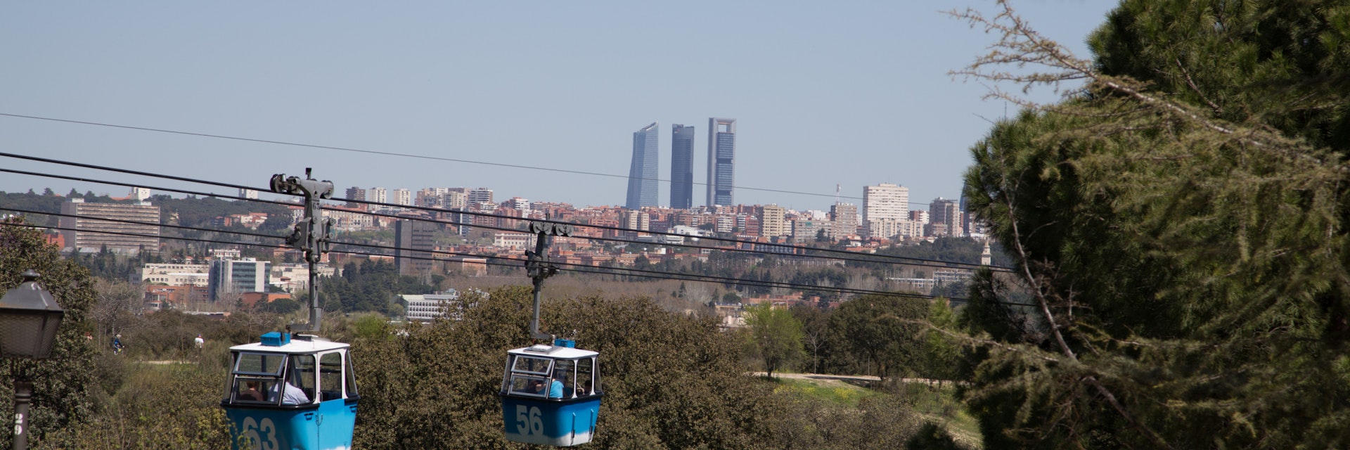 Madrid cable car