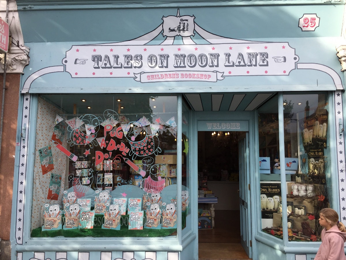 The facade of Tales on Moon Lane