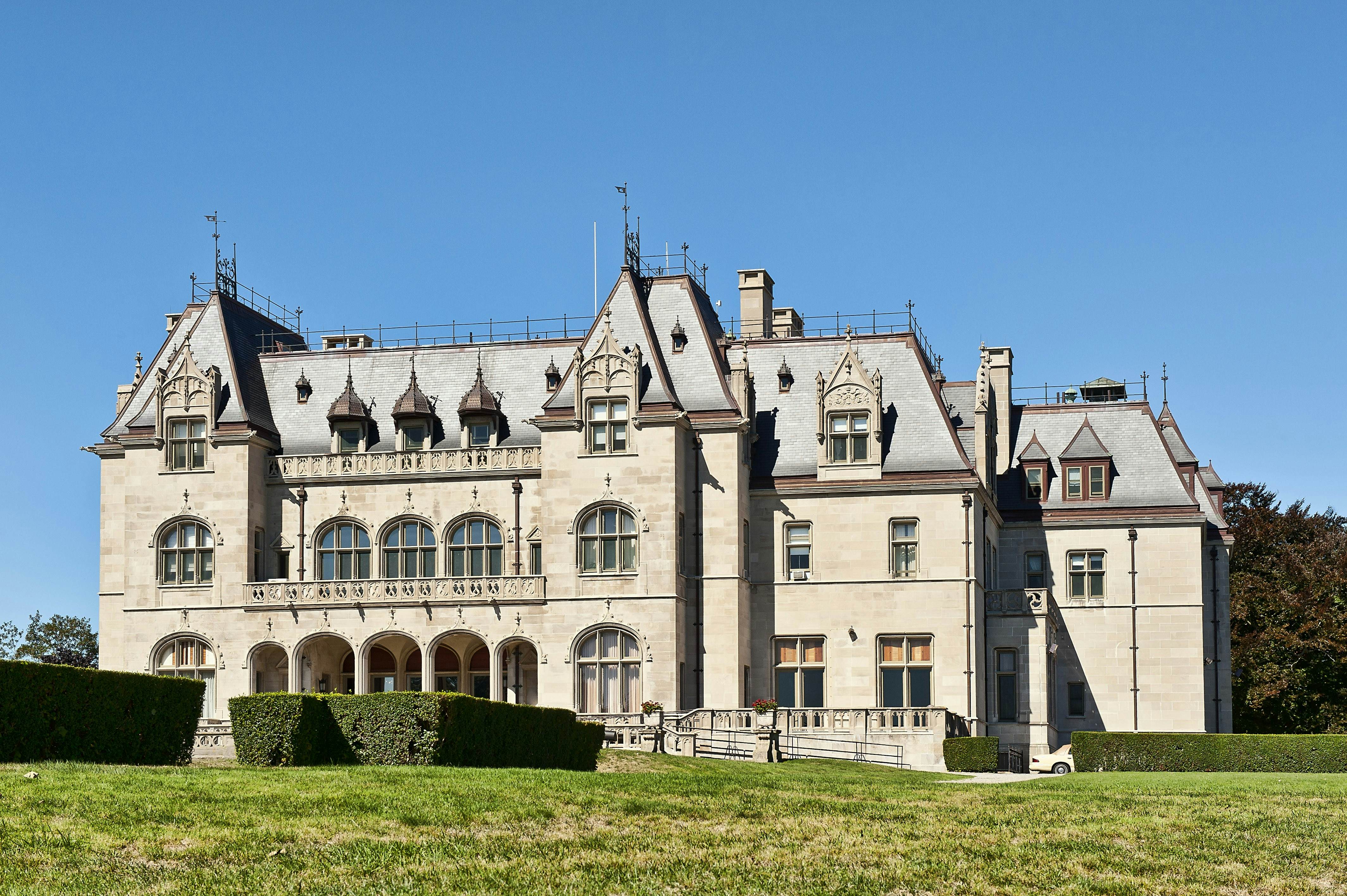 Ochre Court on the grounds of Salve Regina University, Cliff Walk, Newport, Rhode Island, RI, United States. (Photo by: MyLoupe/Univeral Images Group via Getty Images)