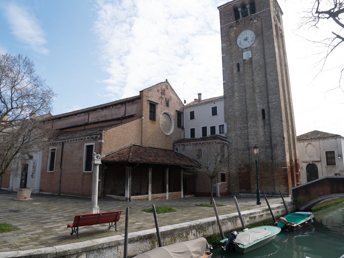 The church and bell tower of San Nicolò