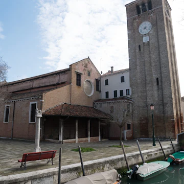 The church and bell tower of San Nicolò