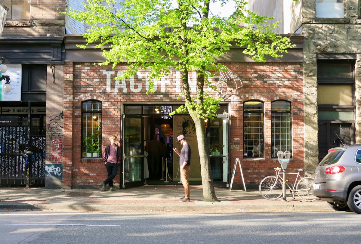 Exterior or Tacofino restaurant