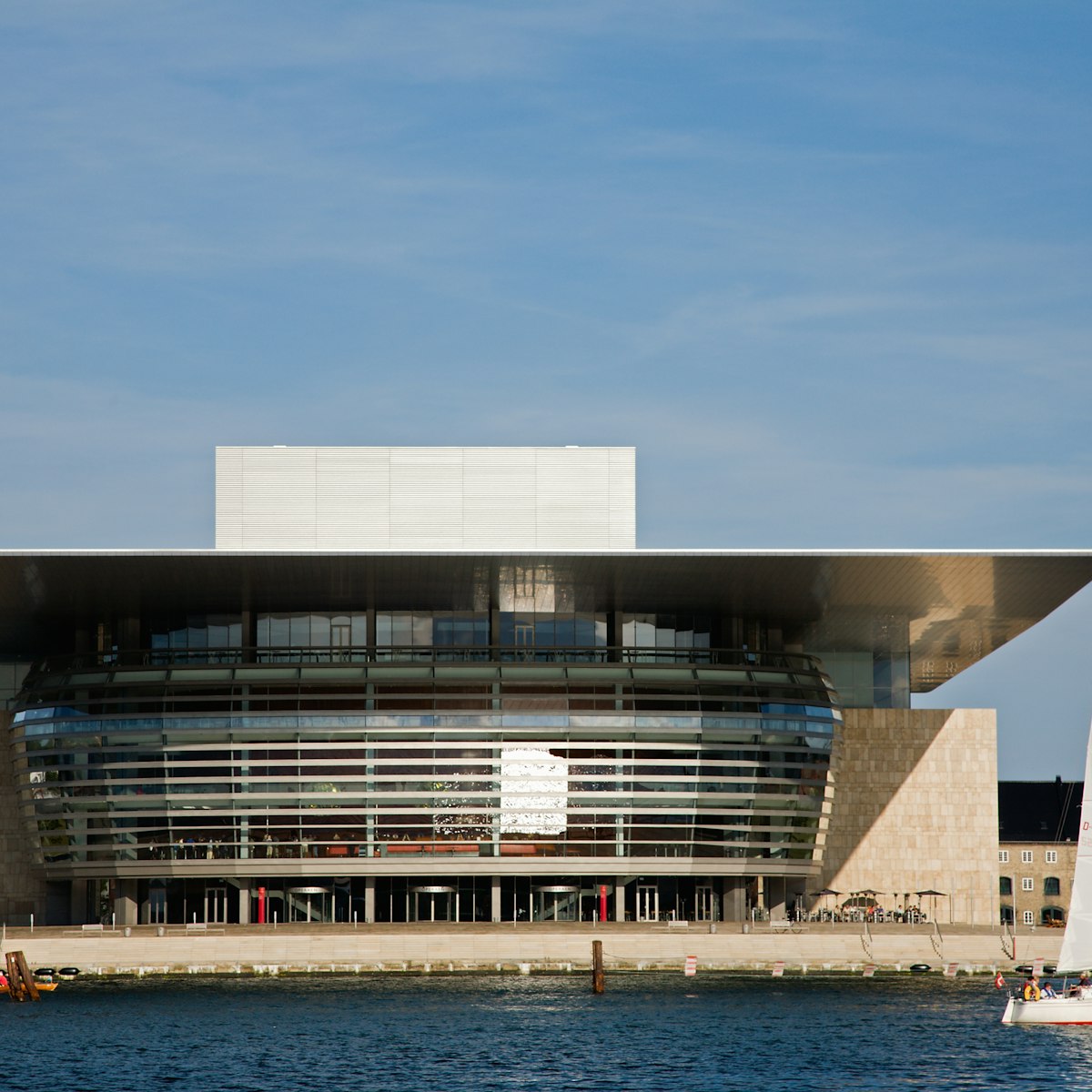 Denmark. Zealand. Copenhagen. Opera house.