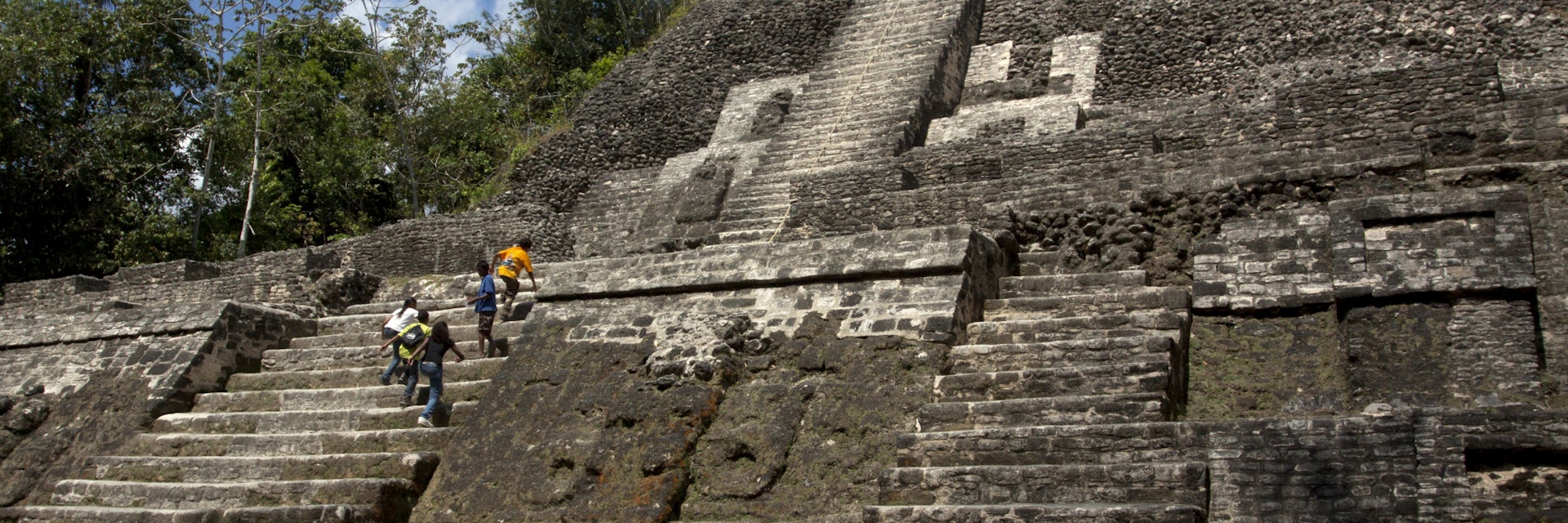 Lamanai Mayan ruins.