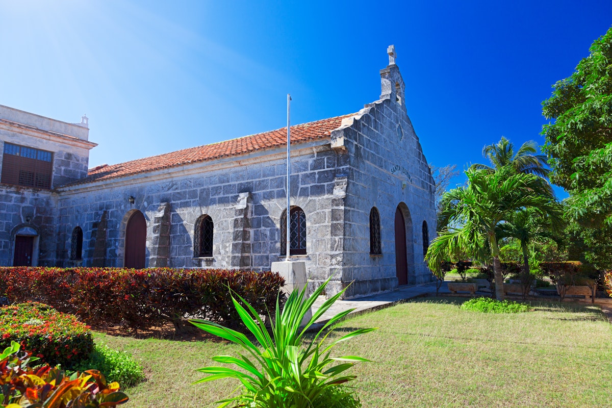 Iglesia de Santa Elvira - the old Catholic Church in Varadero, Cuba; Shutterstock ID 274386416; Your name (First / Last): Josh Vogel; GL account no.: 56530; Netsuite department name: Online Design; Full Product or Project name including edition: Digital Content/Sights
