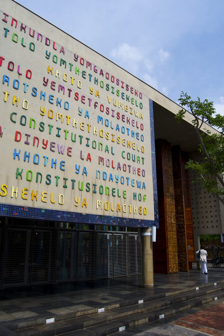 Constitutional Court on Constitution Hill, Johannesburg