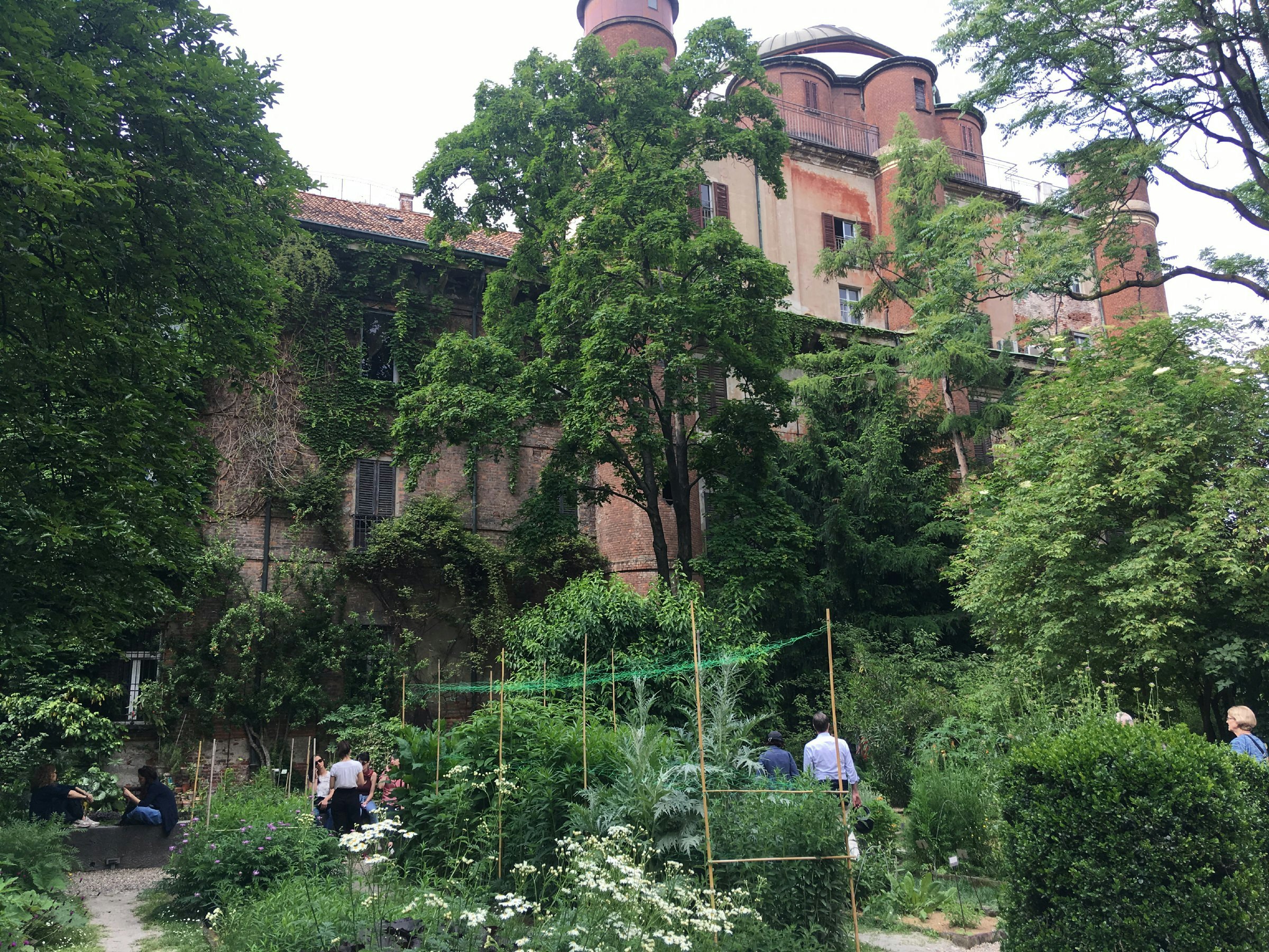 Inside Orto Botanico