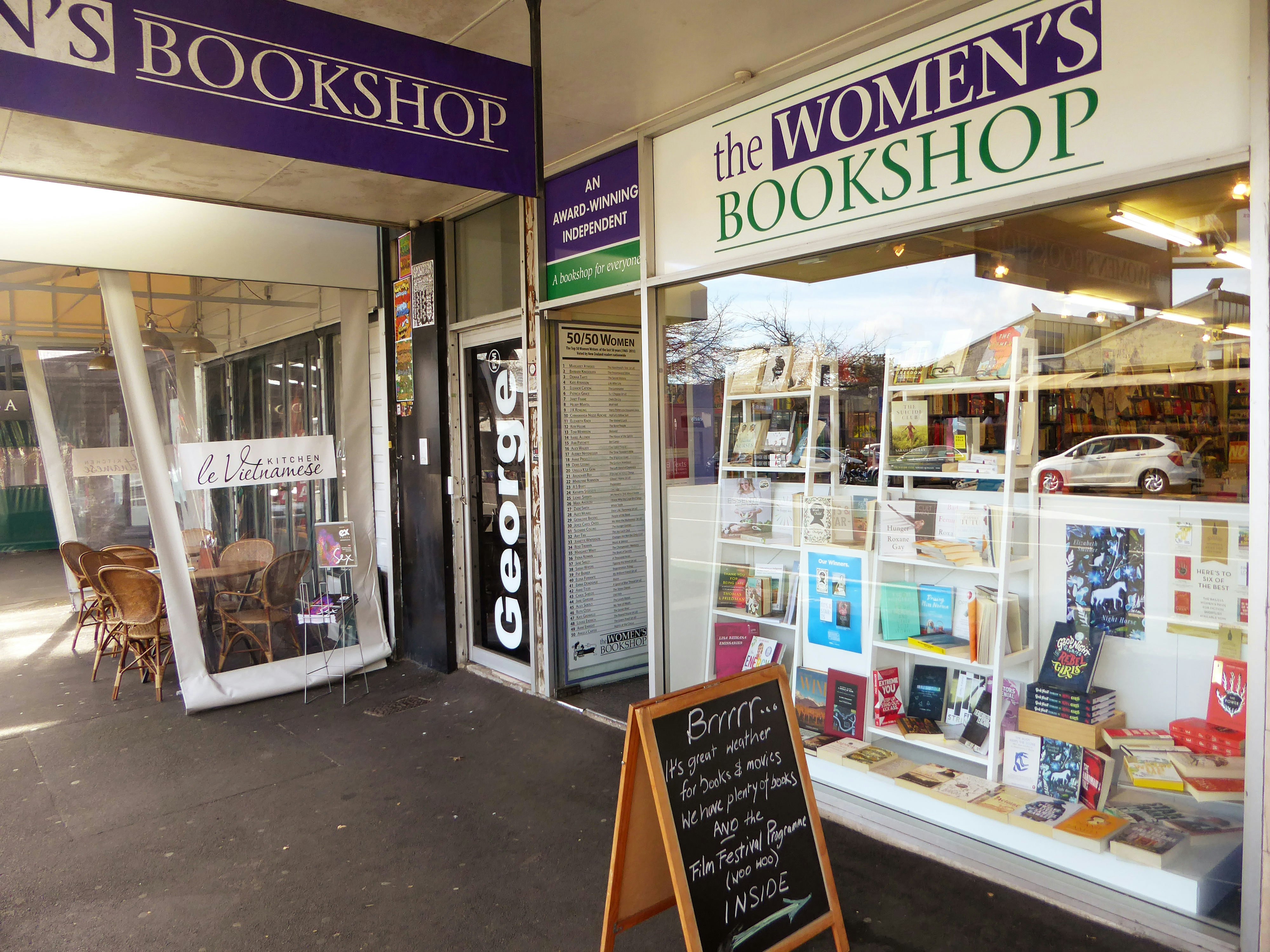 Women's Bookshop, Ponsonby.