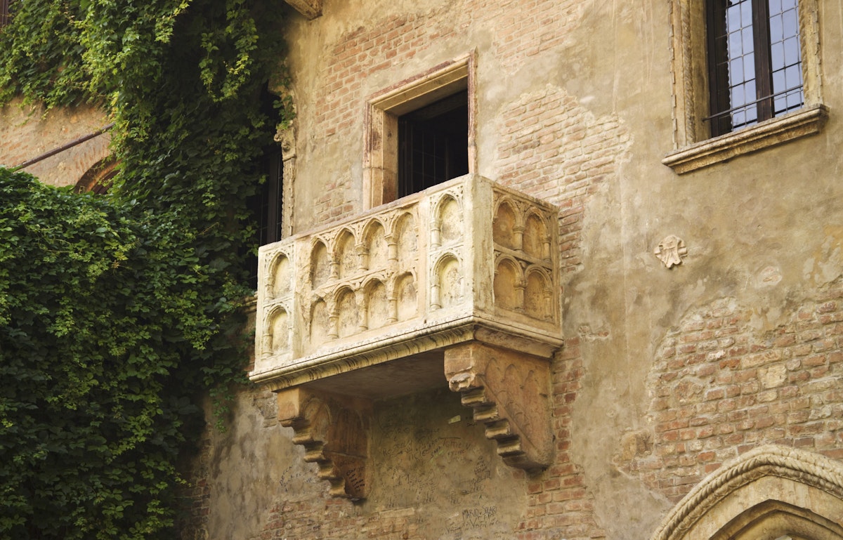 Juliets Balcony, Verona, Veneto, Italy