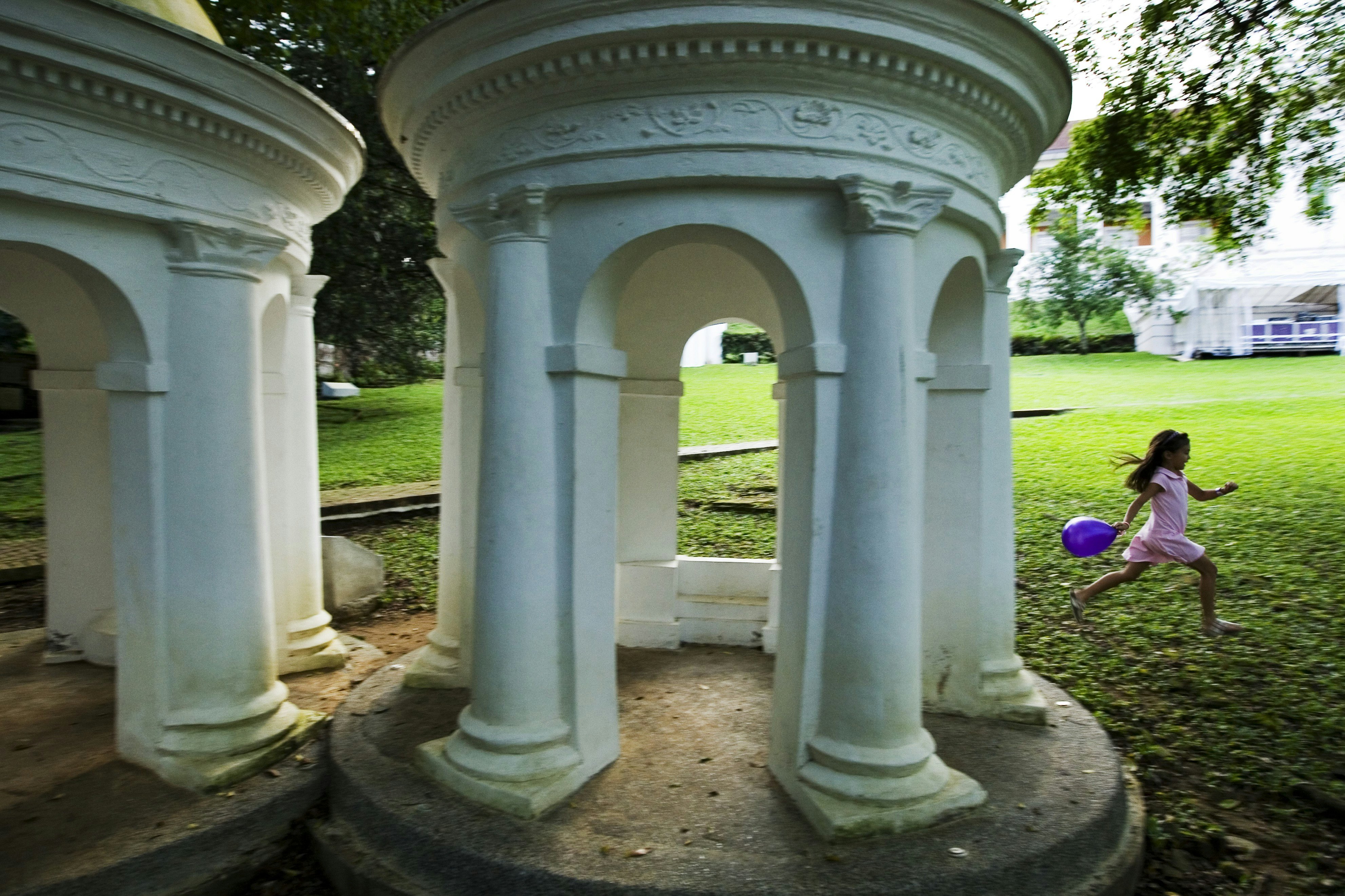Fort Canning Park.