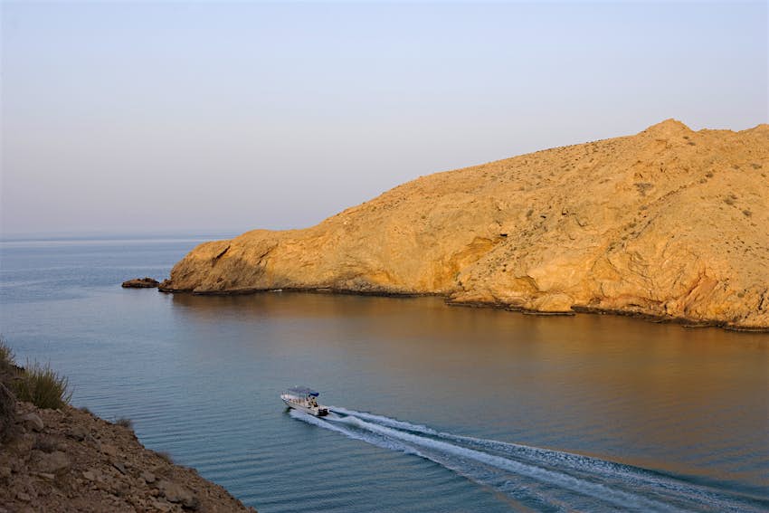 The Omani coastline 