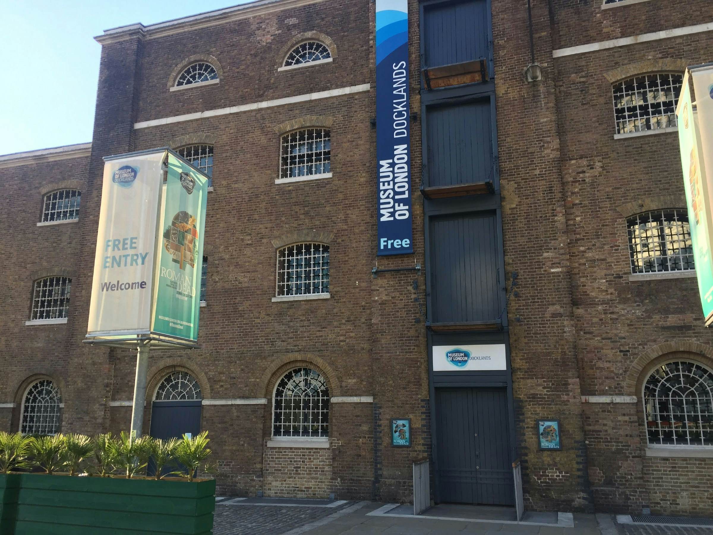 Museum of London Docklands exterior