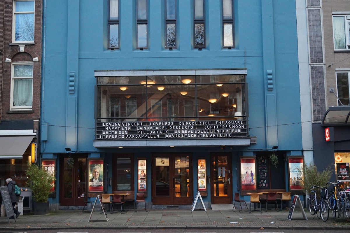 World films are shown at the attractive Rialto cinema, Amsterdam