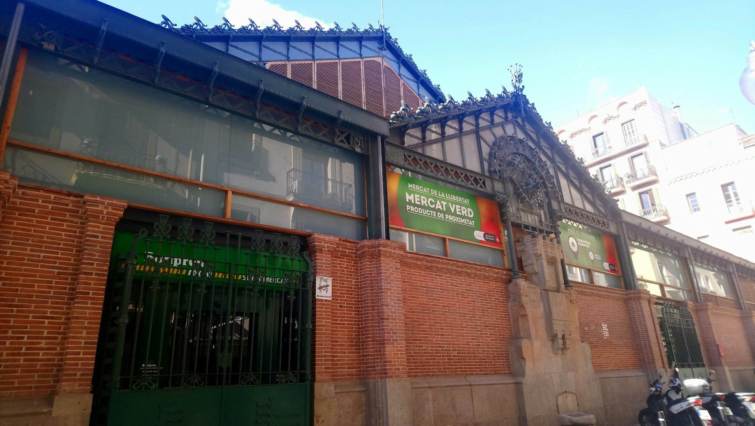 Facade of Mercat de la Llibertat