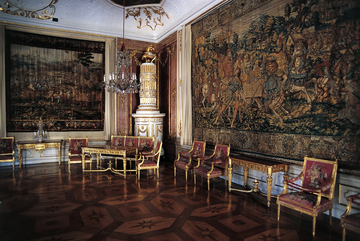 Boardroom, Salzburg Residenz Palace (16th century), Salzburg, Austria