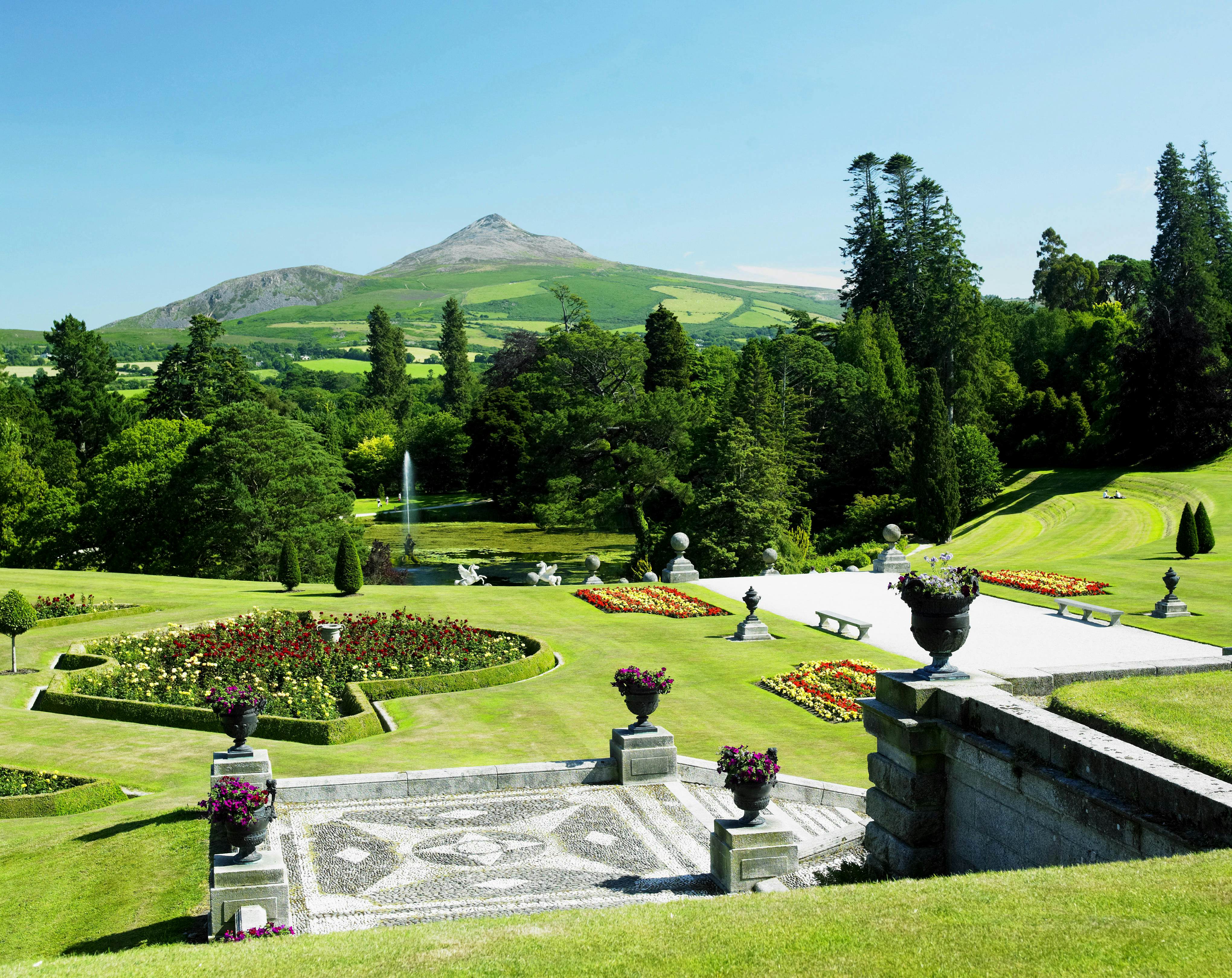 are dogs allowed in powerscourt gardens