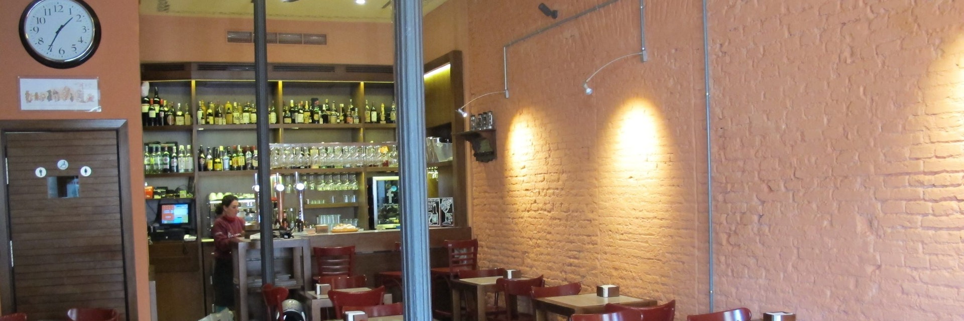 Vineria Sam Telmo interior with tables