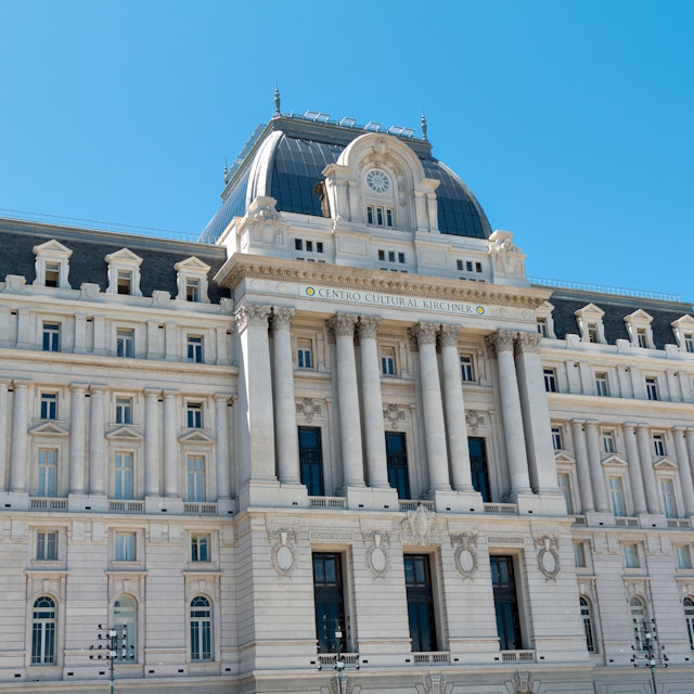 Performing Arts Center- Centro Cultural Kirchner-, Buenos Aires Argentina; Shutterstock ID 344128679; Your name (First / Last): Josh Vogel; GL account no.: 56530; Netsuite department name: Online Design; Full Product or Project name including edition: Digital Content/Sights