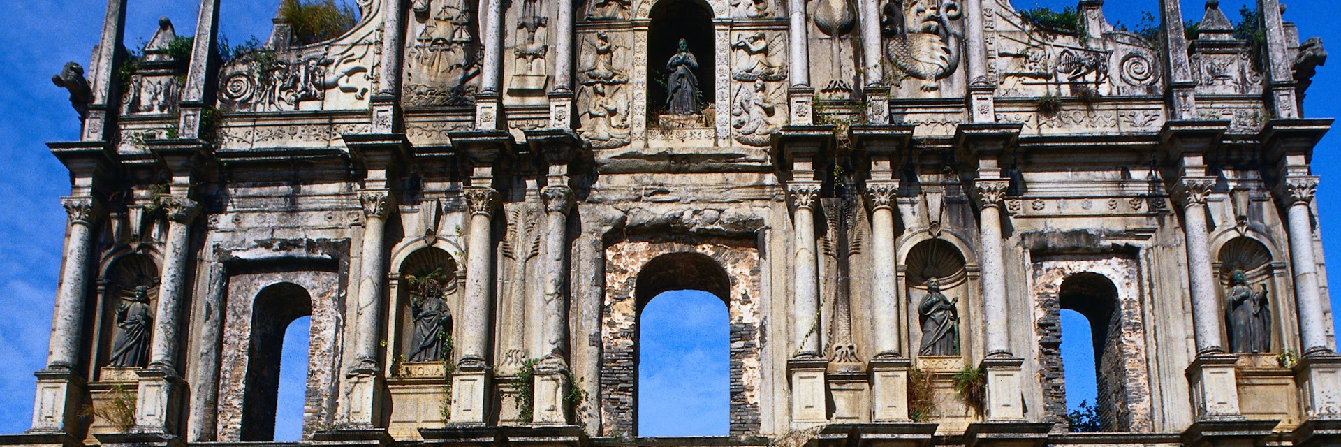 Facade of St Paul's Cathedral, Macau