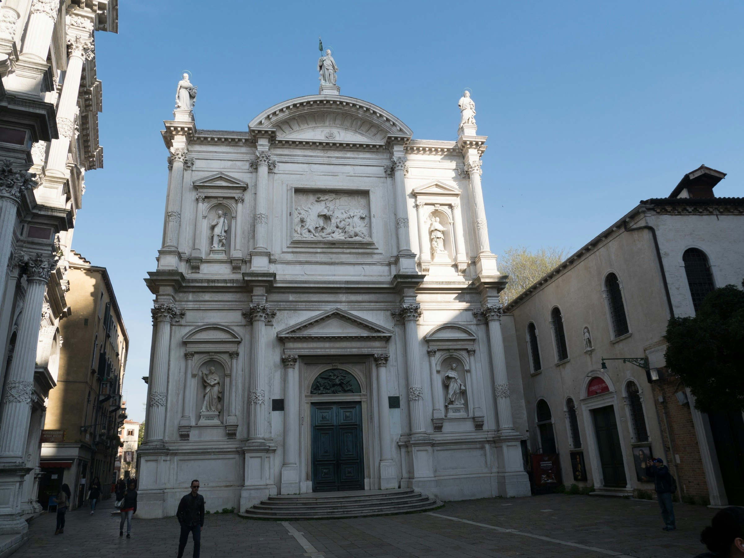 The Chiesa di San Rocco stands in its eponymous square