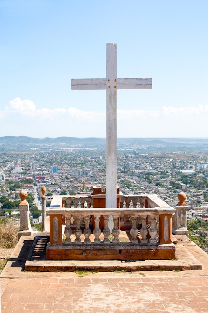 Loma de la Cruz or Hill of the Cross in Holguin, capital city of the province of Holguin, Cuba.