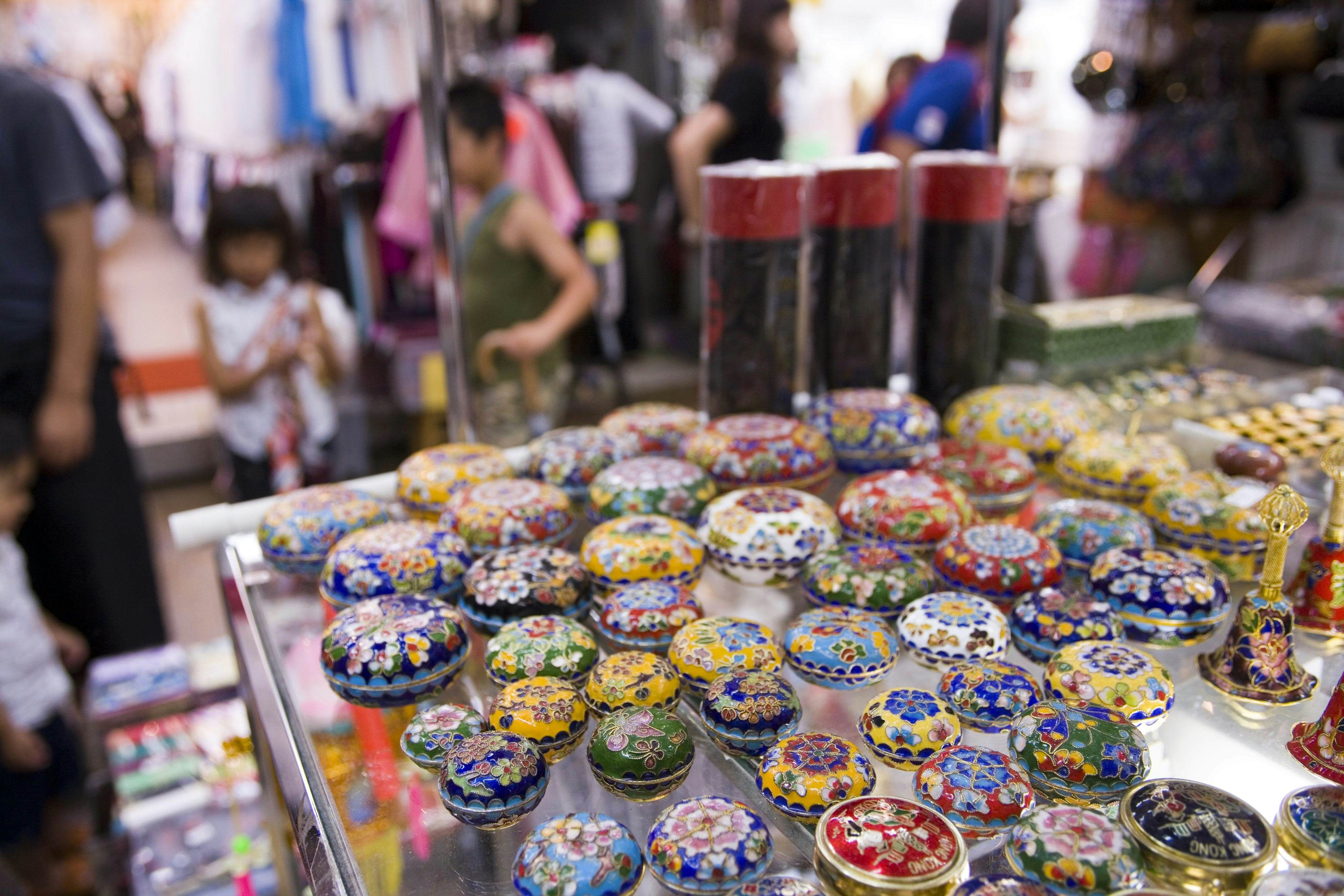 Stall at Stanley Market, Stanley.