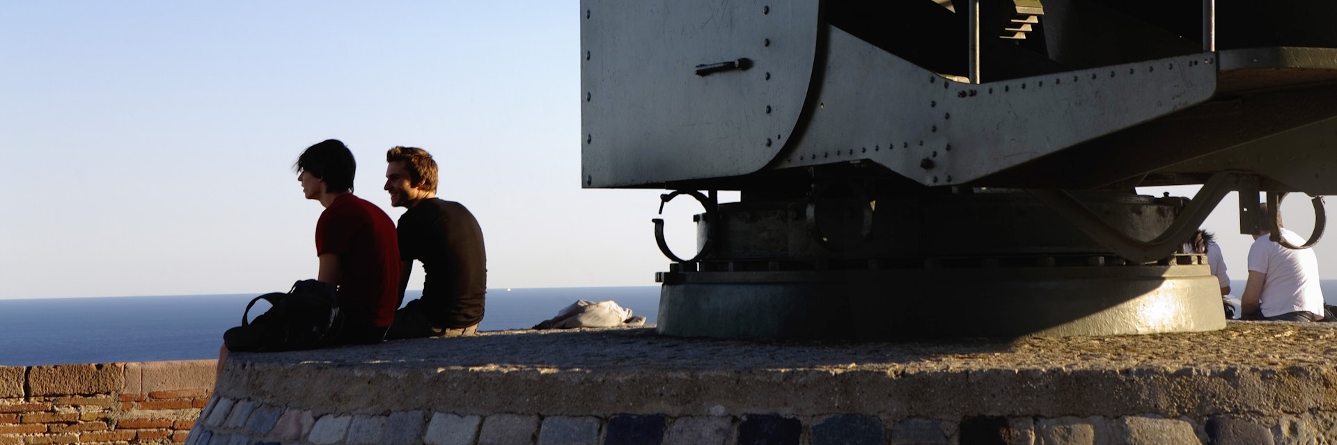 Barcelona:Cannon in Montjuic Castle