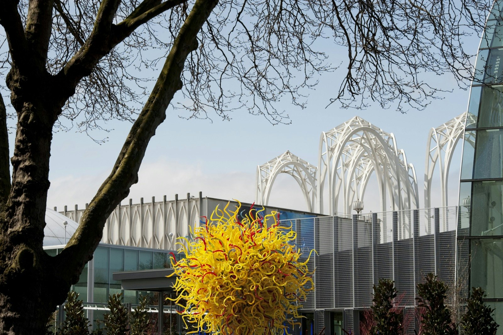 UNITED STATES - 2012/01/01: USA, Washington State, Seattle Center, Chihuly Garden And Glass Exhibit. (Photo by Wolfgang Kaehler/LightRocket via Getty Images)