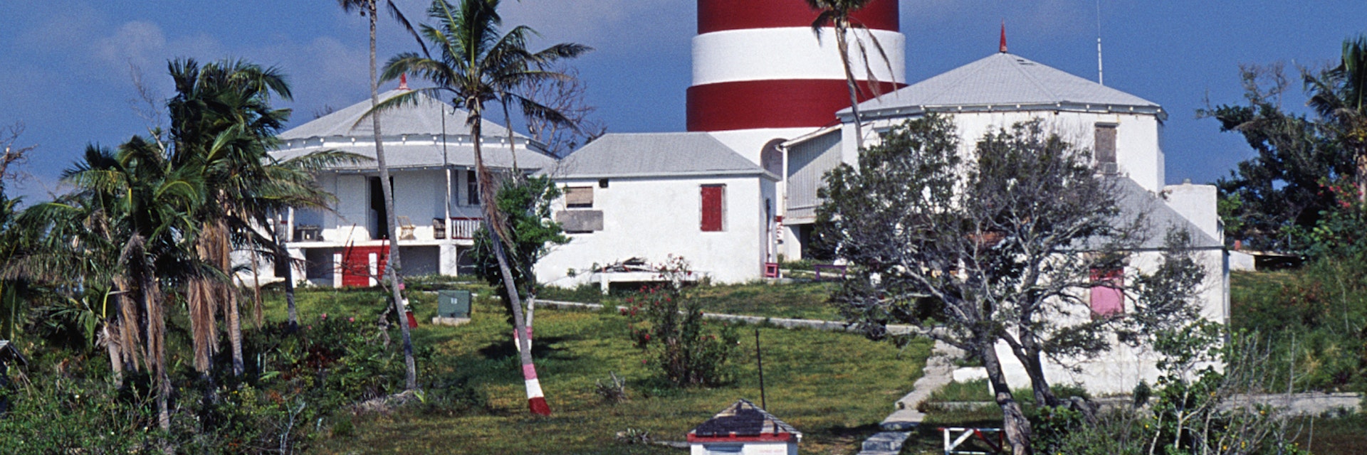 Bahamas. Lighthouse at Hope Town on the island of Abaco.