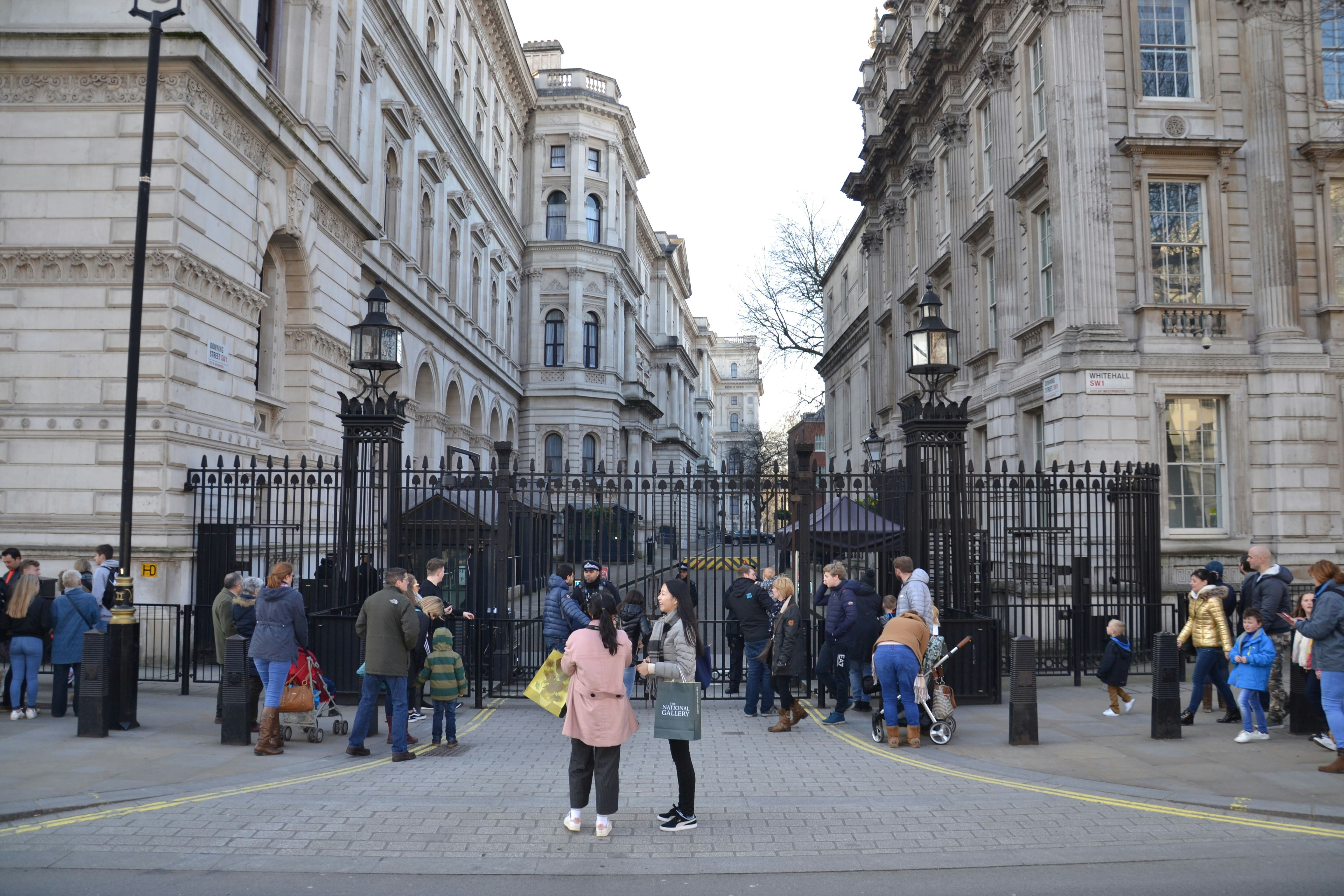 No 10 Downing Street, home of the Prime Minster.