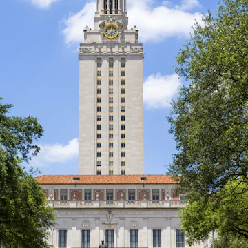 University of Texas Tower, Statue of George Washington, Austin, Texas, USA