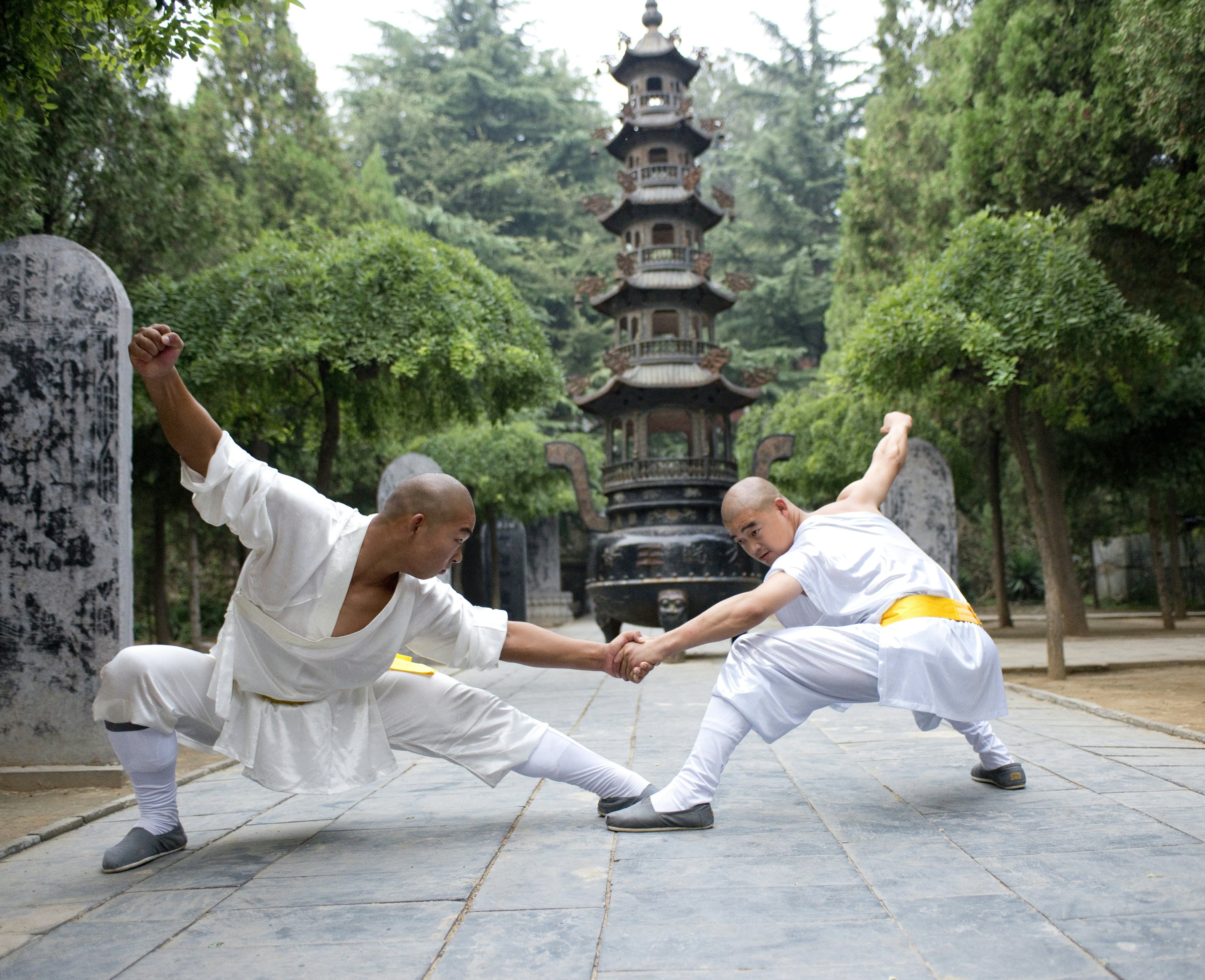Chinese Kun Fu Expetts in Shaolin Temple China.